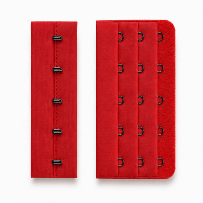 Agrafes bustier - Rouge