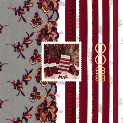 🍇 Coffret couture lingerie TOSCANA - Patrons pdf inclus