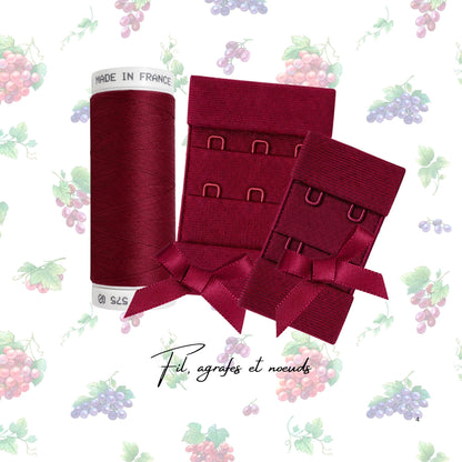 🍇 Coffret couture lingerie TOSCANA - Patrons pdf inclus
