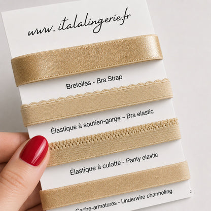 Kit d’élastiques - Beige