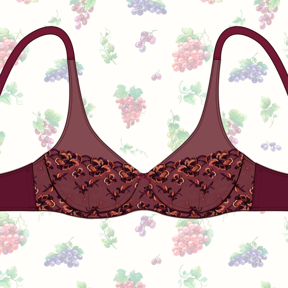 🍇 Kit soutien-gorge Toscana — patron pdf inclus