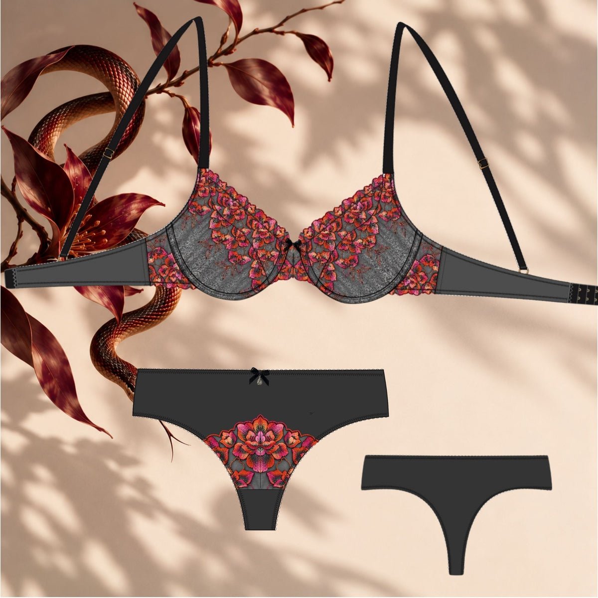 🕷️Coffret couture lingerie VENIN - Patrons pdf inclus