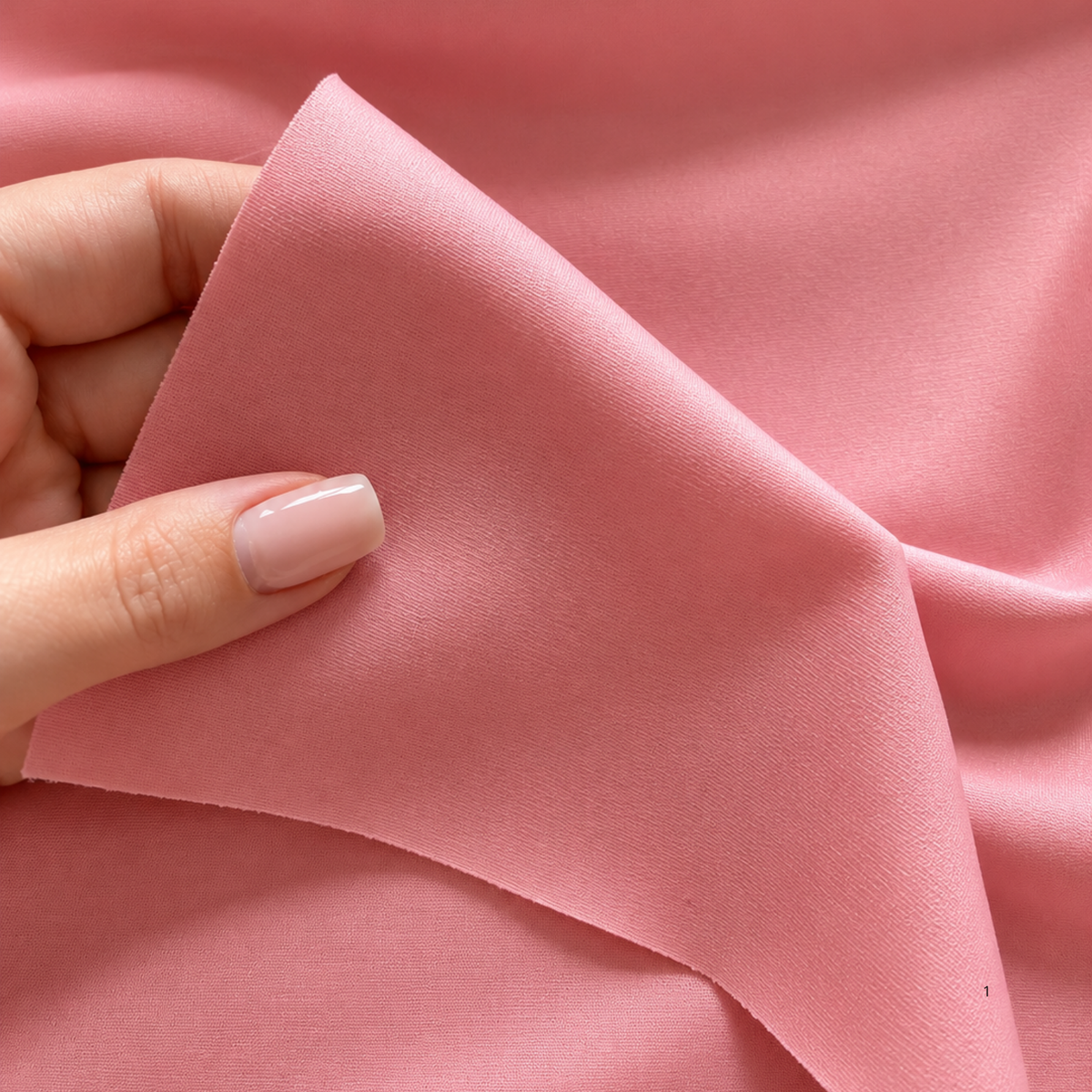 Lycra satiné - Rose