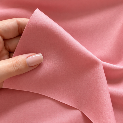 Lycra satiné - Rose