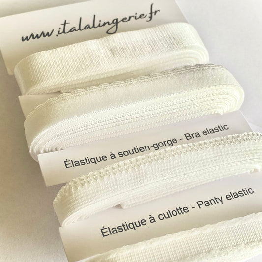 Kit d’élastiques - Blanc Naturel