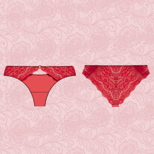 ❤️‍🔥Kit tanga Scandale — patron inclus