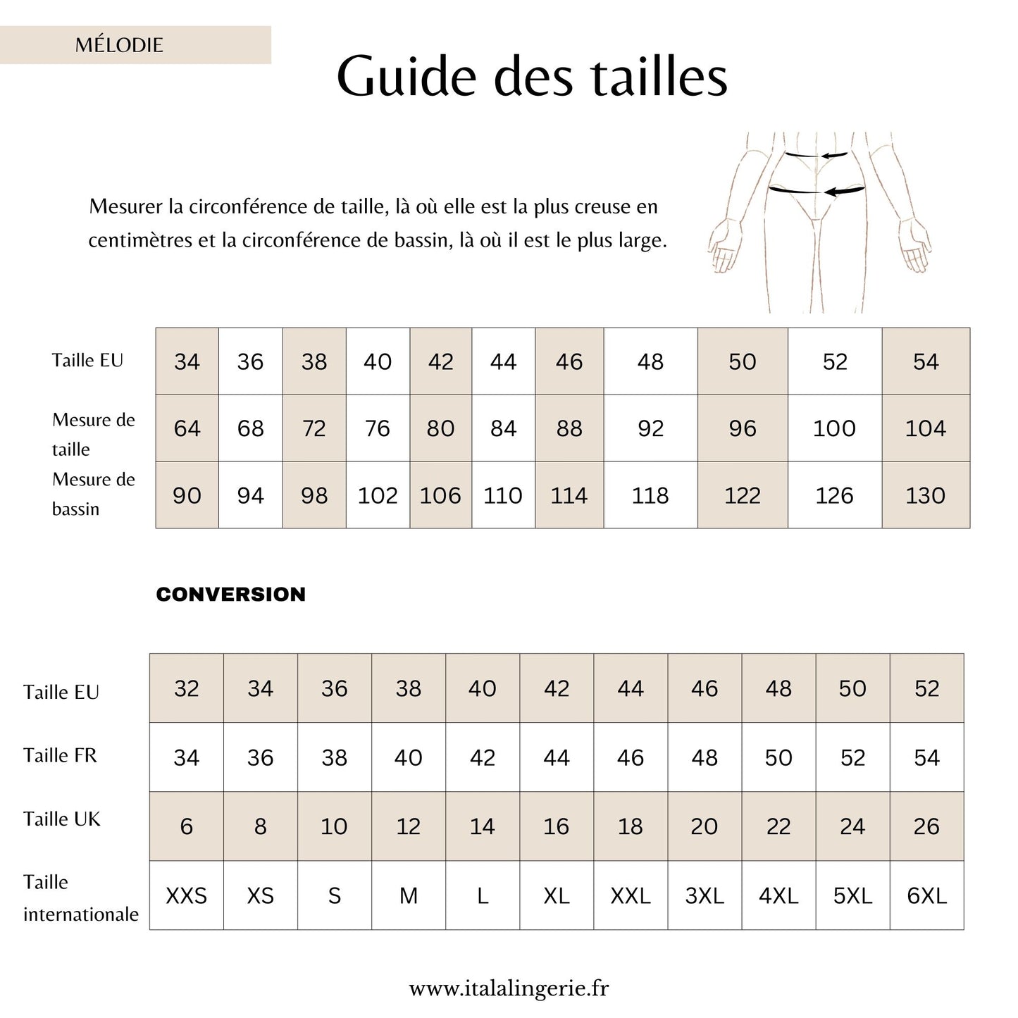 🎼Kit tanga Mélodie — patron inclus