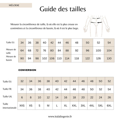 🎼Mélodie - Coffret couture de lingerie avec patrons inclus